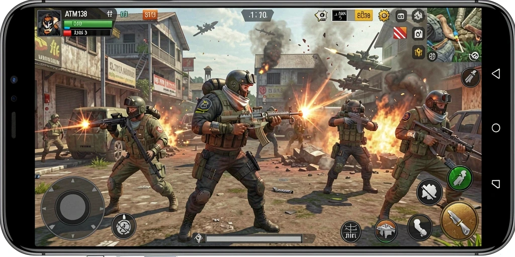 Tampilan gameplay <strong>ATM138</strong> yang mendebarkan dengan berbagai strategi.