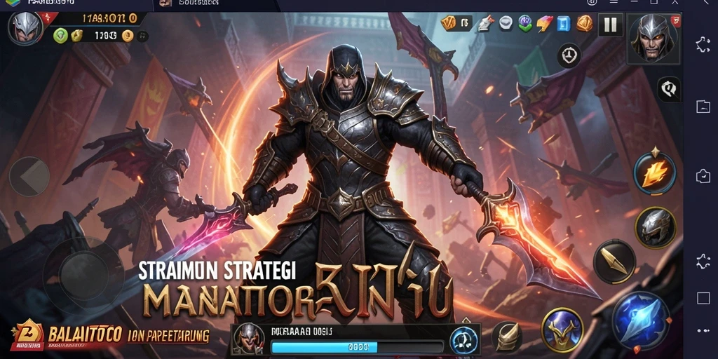 Tangkapan layar gameplay BALAITOTO dengan aksi strategi menarik.