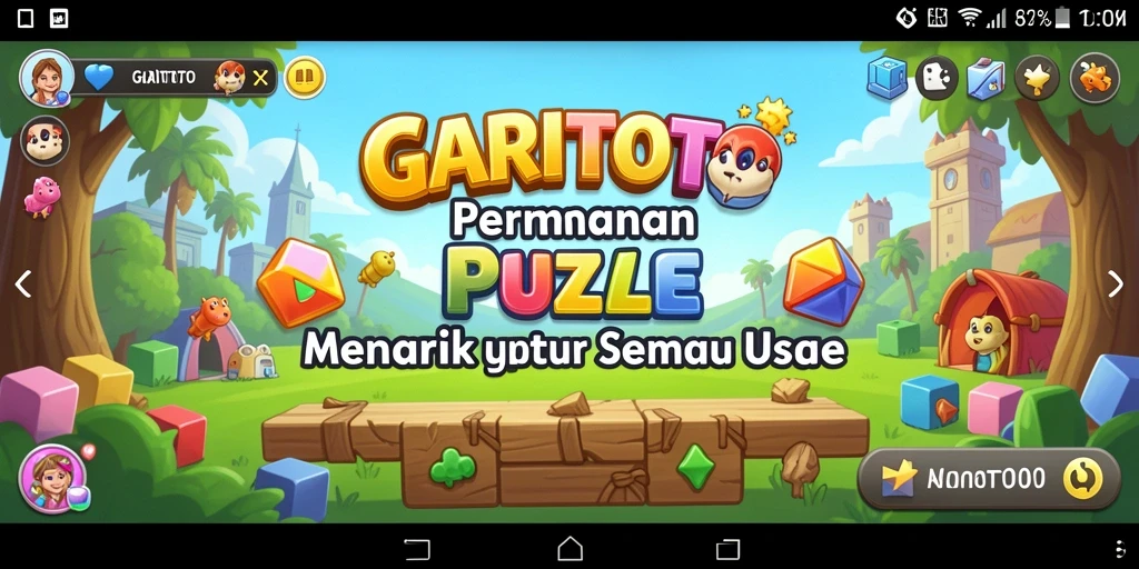 Screenshot GARITOTO menunjukkan gameplay Puzzle yang seru dan menarik.