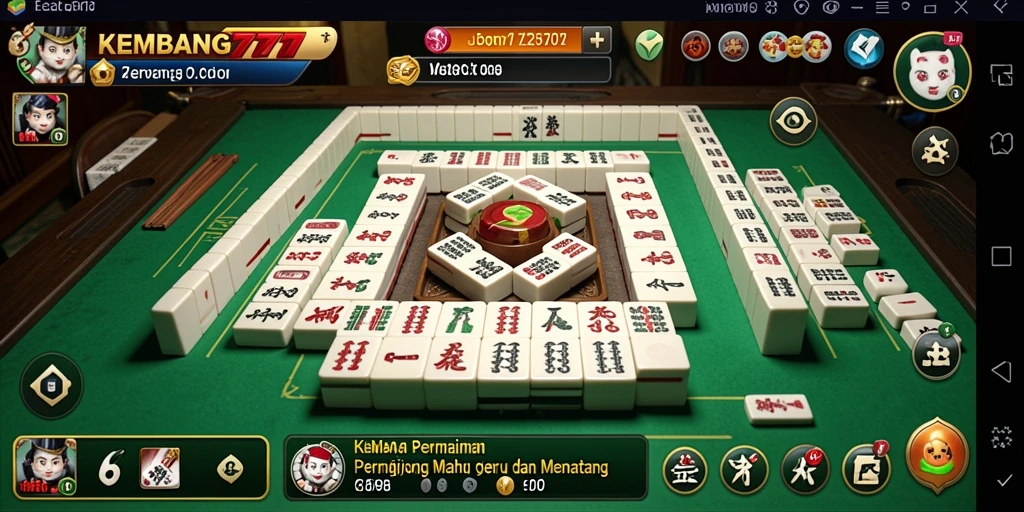 Tampilan utama gameplay KEMBANG777 yang seru dan menantang.
