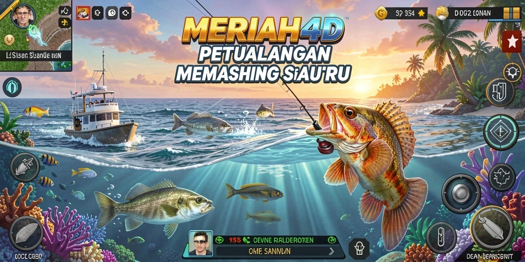 Pengalaman memancing yang mengasyikkan dengan grafis yang menawan.
