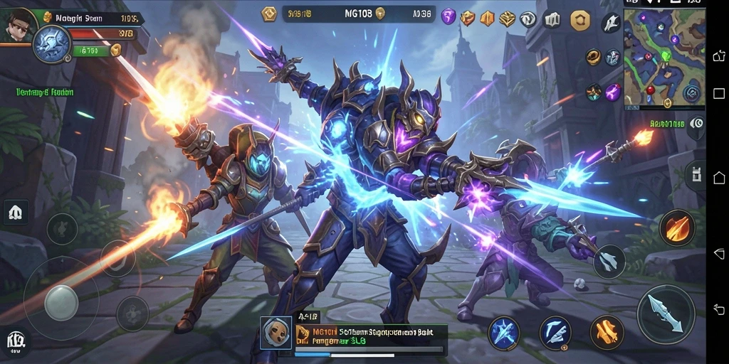 Tampilan menarik dari gameplay SLG yang menegangkan.