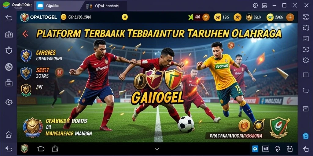 Tampilan gameplay yang menarik dari OPALTOGEL saat melakukan taruhan.