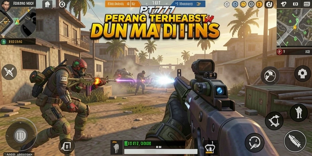 Tampilan gameplay PT777 yang epik dan mendebarkan.