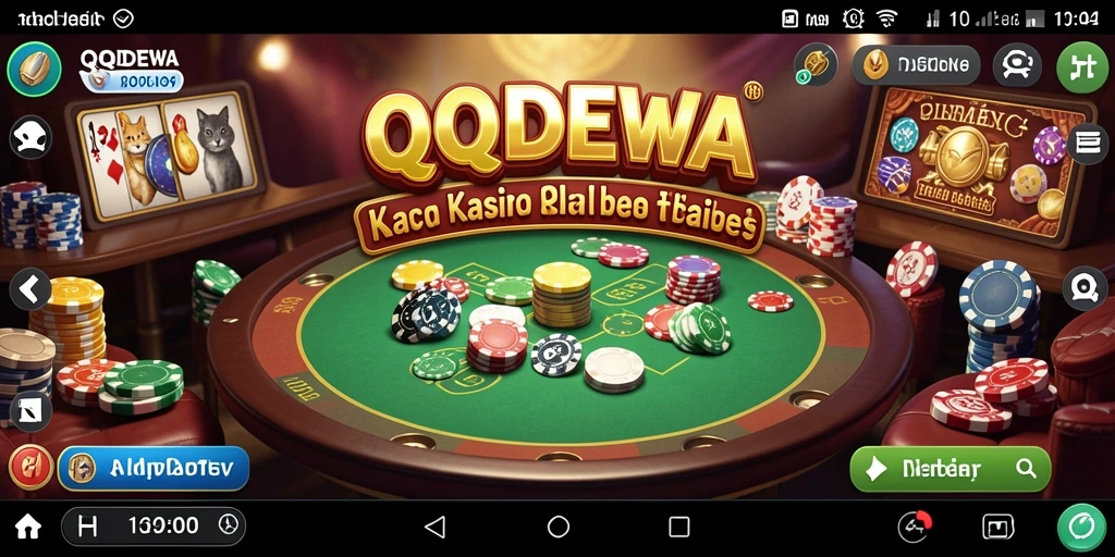 Tampilan menarik permainan Kasino di QQDEWA dengan grafis berkualitas.