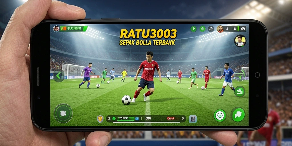 Screenshot gameplay RATU303 yang menampilkan aksi seru di lapangan.