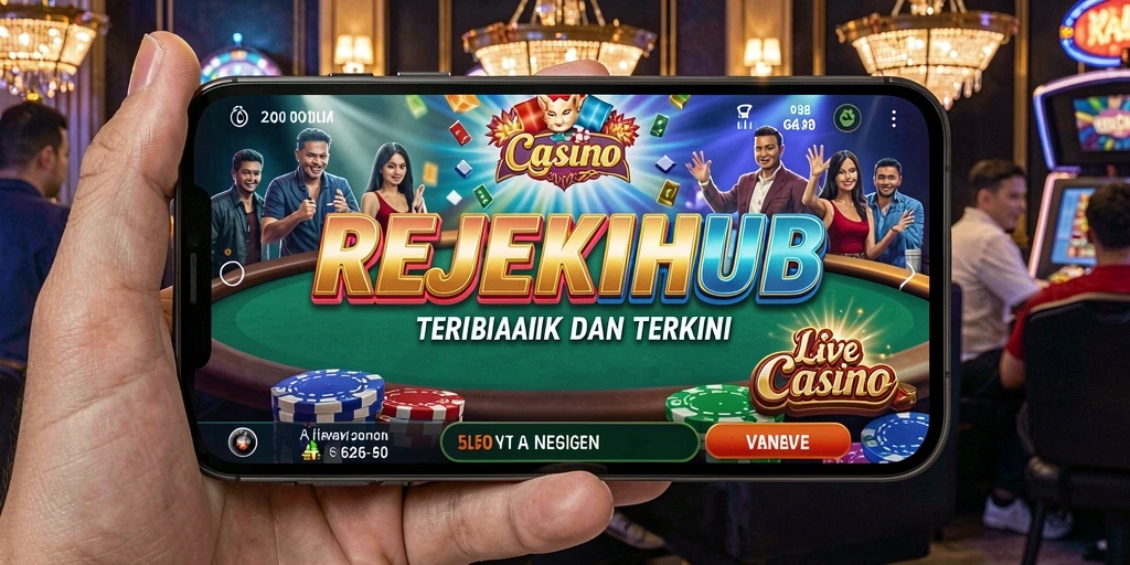 Tampilan gameplay menarik dari REJEKIHUB di Live Casino.