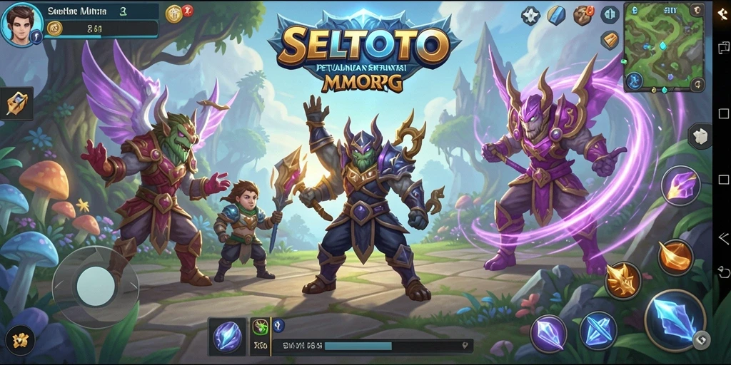 Tampilan gameplay menarik dari SELTOTO yang menunjukkan petualangan dalam dunia fantasi.