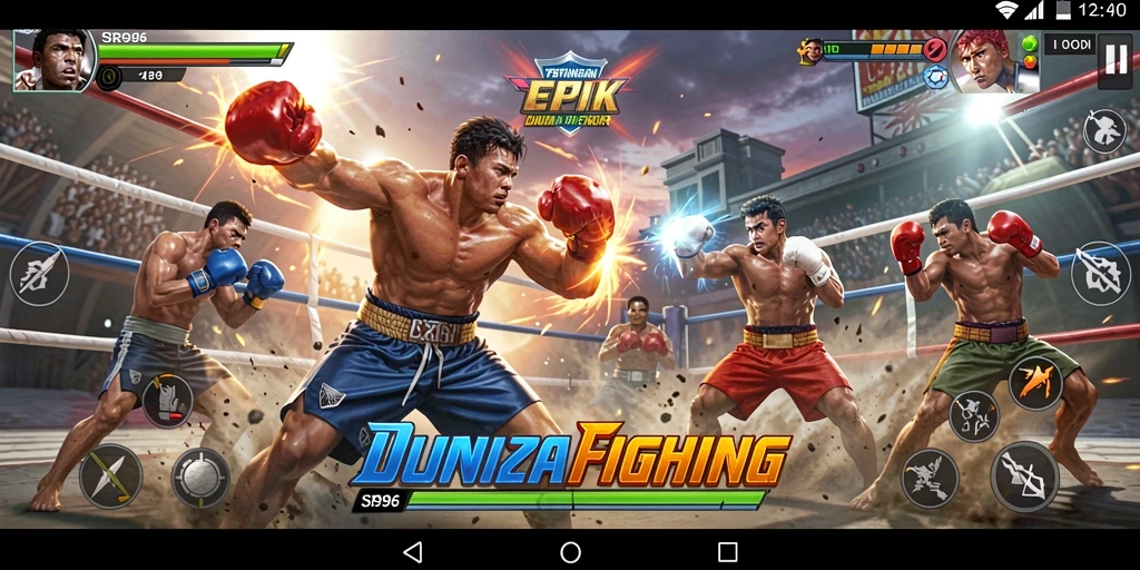 Tampilan spektakuler dari gameplay SR996 yang menarik.