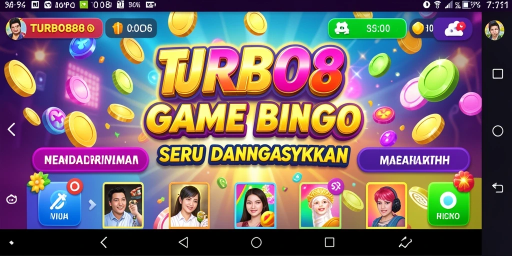Tampilan gameplay Bingo yang seru dan penuh tantangan.